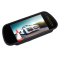 7 inch touch screen lcd rear view mirror car monitor with 2 channel inputs